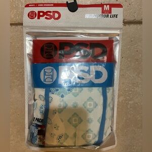 NWT PSD 2 Pack Standard Length Boxer Briefs